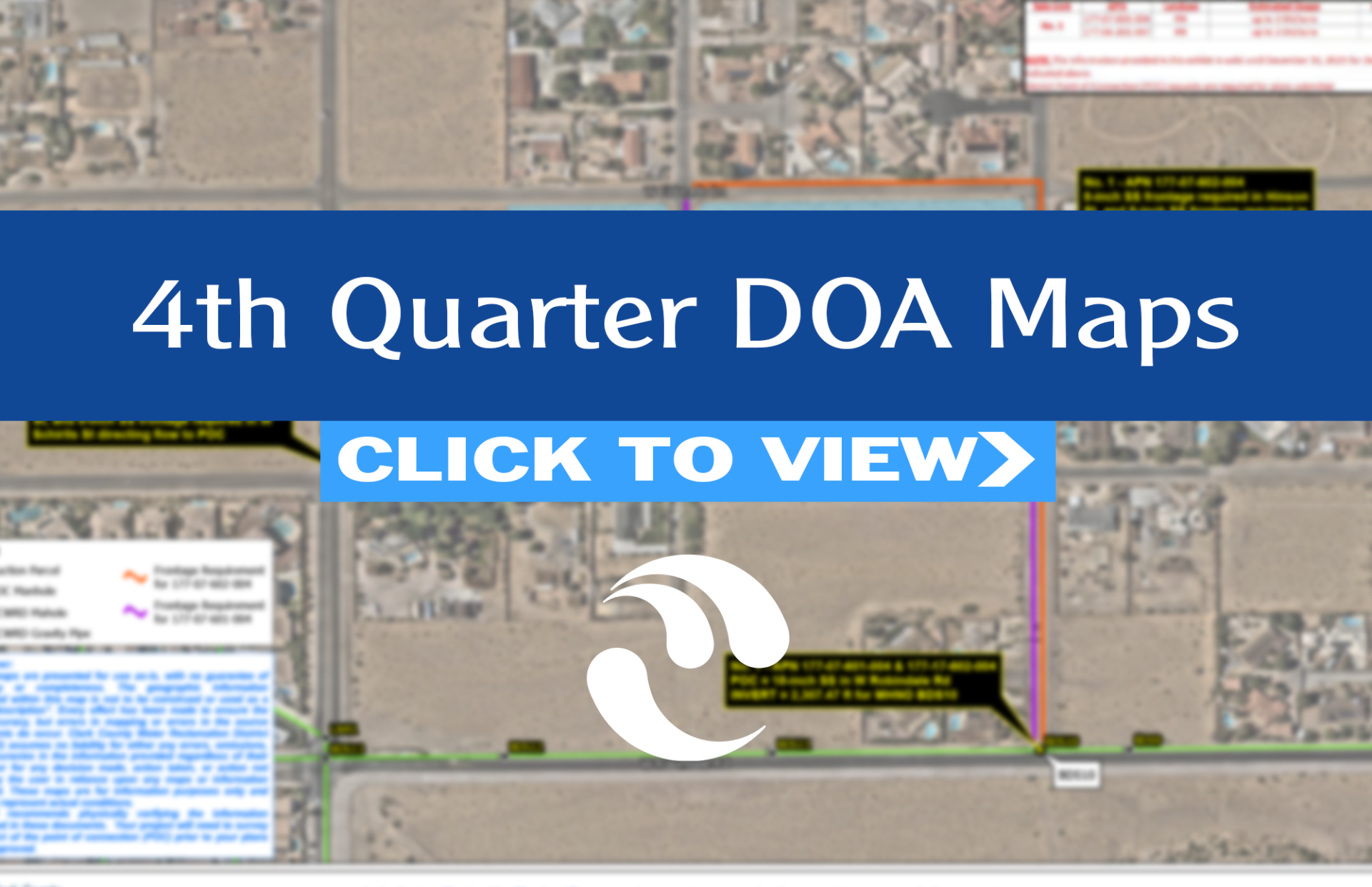 4th Q DOA Maps banner